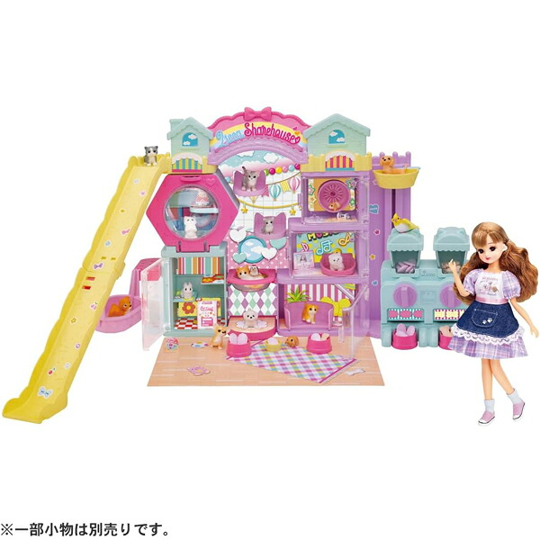 リカちゃん わんにゃんシェアハウス DX | おもちゃ リカちゃんハウス お店 ペット 女の子 3歳