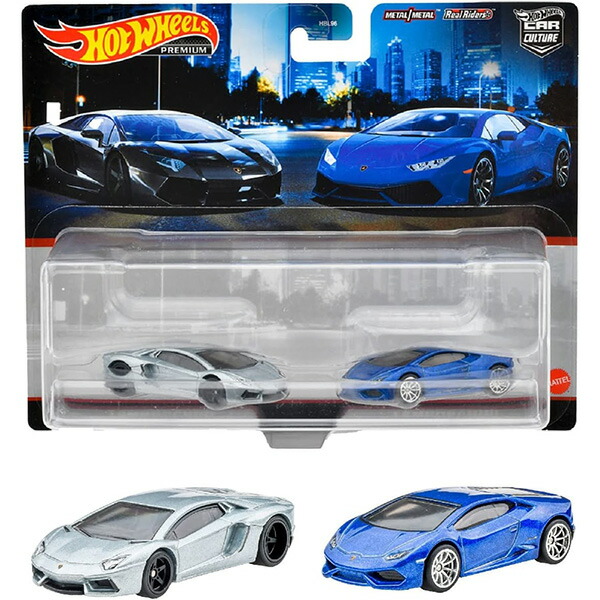 ホットウィール プレミアム 2パック ランボルギーニ アヴェンタドール クーペ ウラカン Lp 610 4 爆買いセール