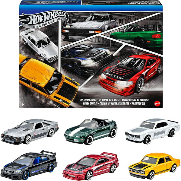 ホットウィール 日本未発売 トラックフリート 6台　セット　マテル 段ボール発送 ホットウィール 日本未発売 トラックフリート 6台 セット マテル