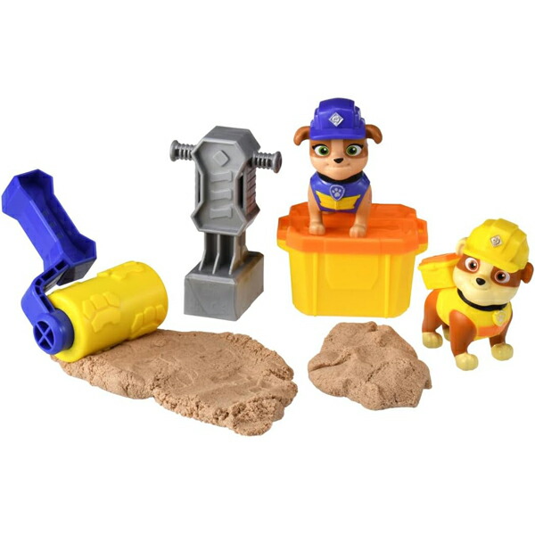 楽天市場】パウパトロール おもちゃ お砂場遊び セット ( イエロー