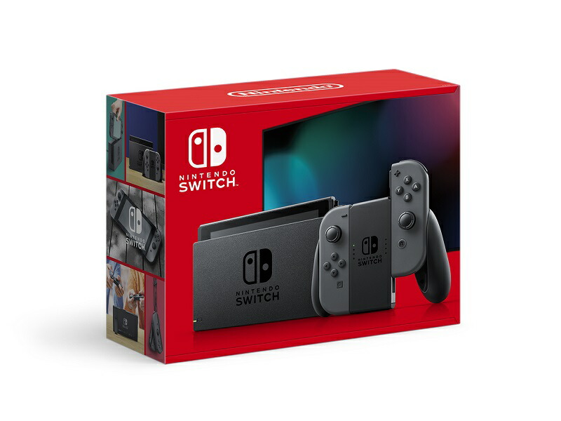 Nintendo Switch 本体 バッテリー強化版　グレー　新品未開封品 Switch 本体グレー バッテリー強化版 箱無し