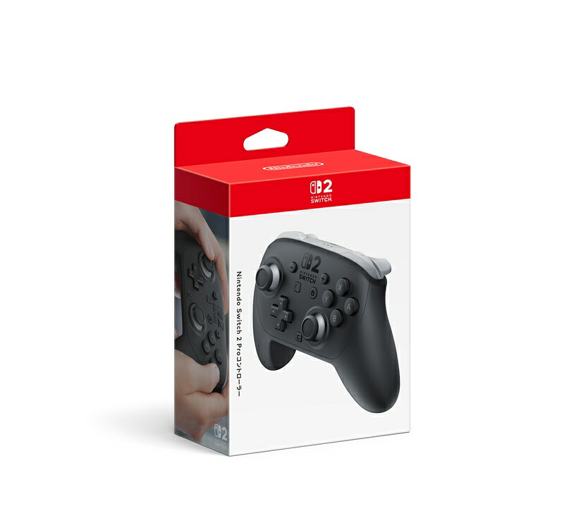 任天堂純正/日本国内仕様【Switch 2専用】Nintendo Switch 2 Proコントローラー　クロネコヤマト宅急便で安心お届け(北海道：660円、沖縄県：1100円を送料として別途いただきます。)　ニンテンドースイッチ2　プロコン2｜ＧＡＭＥダッシュ