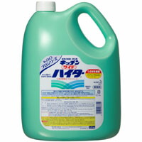【貨物輸送無料】名取り草 キッチンワイドハイター 御勤め用大きさ ３．５ｋｇ壜×４本 [除菌漂白剤剤]