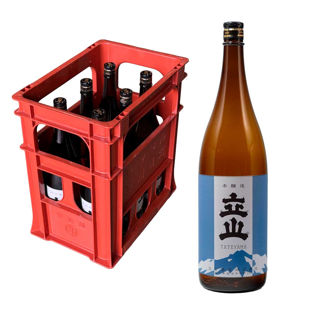 本醸造 立山 1.8L 6本セット（送料無料）【日本酒 富山 地酒 立山酒造】｜富山の地酒屋