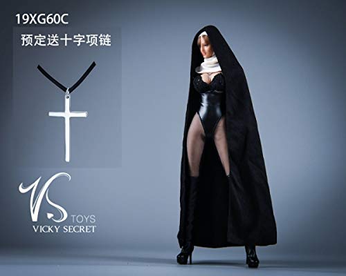 [TOYBARJAPAN] 1/6スケール アクションフィギュア用 1/6 VSTOYS 19XG60C セクシー修道女服セット(素体とヘッドは含まりません)