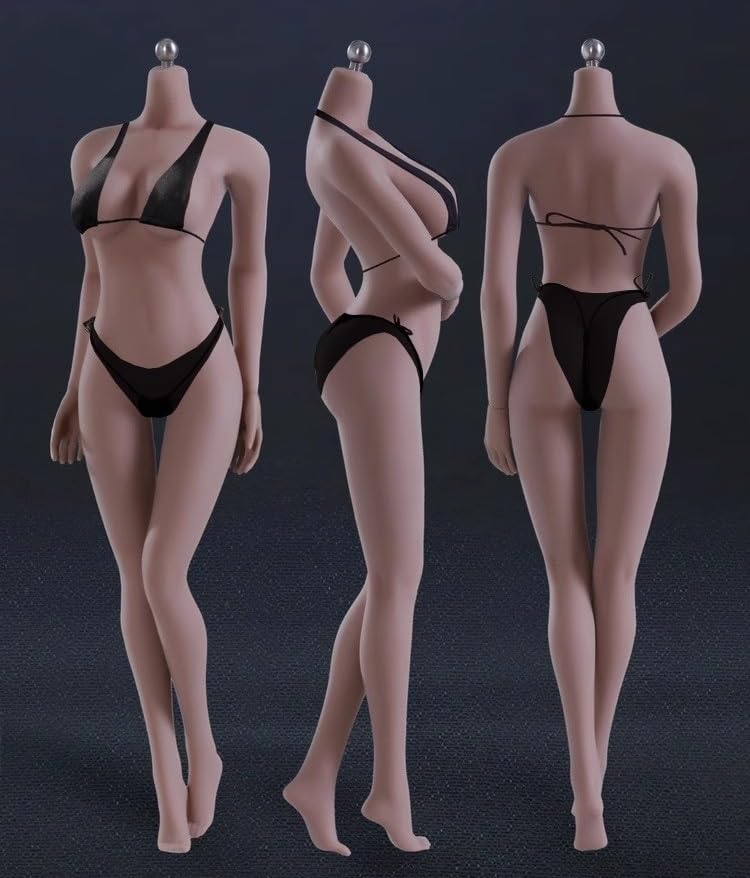 [TOYBARJAPAN ]1/6スケール アクションフィギュア TBLeague S09C 超柔軟性シームレス 女性 素体 サンタンスキンカラー バストサイズL｜TOYBARジャパン 店