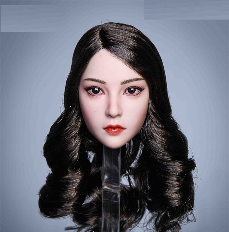 [TOYBARJAPAN] 1/6スケール アクションフィギュア用 TBLeague素体に適合 YMTOYS YMT054C 女子大生風 アジアン美人女性ヘッド (素体と服は含みません)