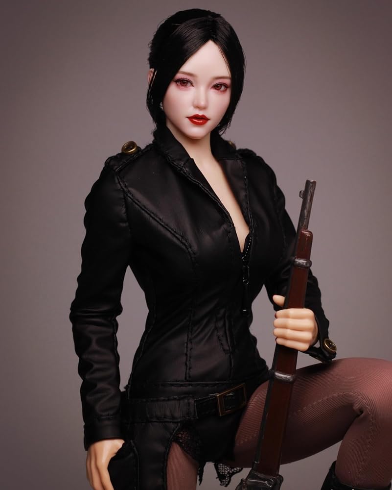 [Z6TOYS ZC019] 1/6 アクションフィギュアパーツ小晴 アクションアイ 可動目 アジアン美人女性ヘッド(服と素体は別売) (B)