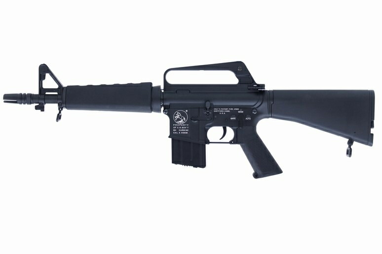 楽天市場】DOUBLE BELL製 メタル電動ガン BK N-23 ORIGINタイプ M4 PDW