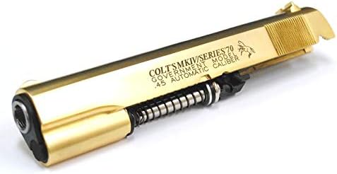 東京マルイ M1911A1 ガバメント GBB 対応 メタルスライド 一式 COLT S70 刻印 GD｜玩基貿易