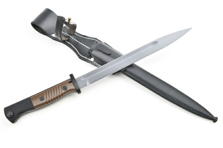 楽天市場】ドイツ軍 モーゼル 98k 真鍮製 バヨネット 銃剣 鞘 本
