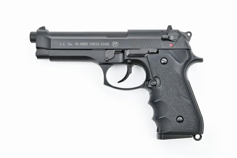 LS M92 USA レーザー刻印 ABS樹脂 ガスブローバック ガスガン ブラック