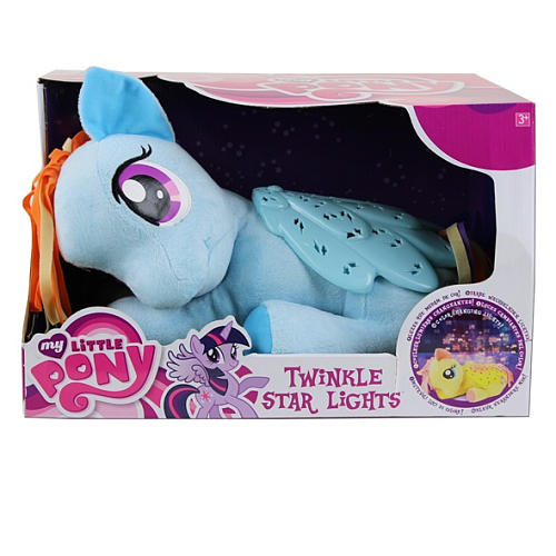 Toyblitz Maile Torr Pony Ceiling Light Rainbowdash Stuffed Toy