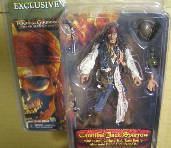 楽天市場 neca パイレーツオブザカリビアンdead mans chestシリーズ106年コミコン限定カーニバル ジャック スパロー トイブリッツ 楽天市場店