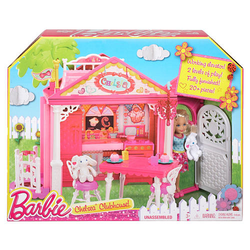 Barbie Chelsea clubhouse