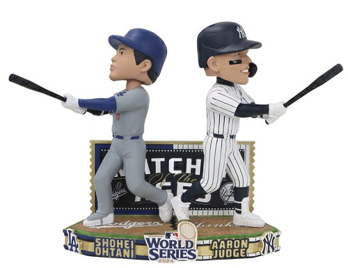 【限定品】【送料無料】MLB ボブルヘッド 2024 ワールドシリーズ/大谷 翔平 vs アーロン・ジャッジ/MATCHUP of the AGES