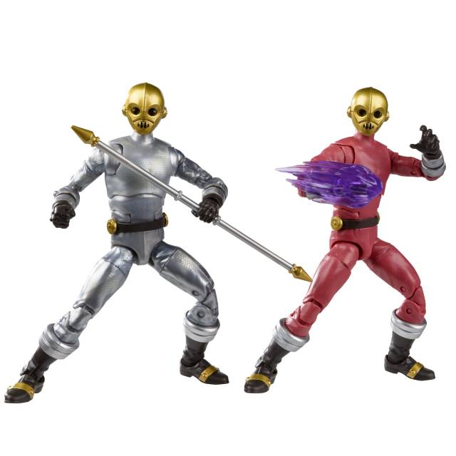 ハズブロ パワーレンジャー ライトニングコレクション 6インチ アクションフィギュア 2パック 『ジオ』 コグ HASBRO POWER RANGERS LIGHTNING COLLECTION 6' 2PACK ZEO COG バーロ兵画像