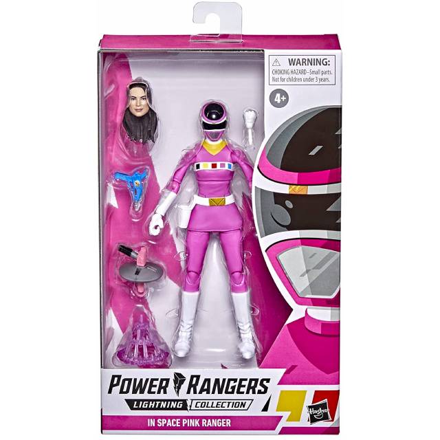 ハズブロ パワーレンジャー ライトニングコレクション 6インチ アクションフィギュア 『イン・スペース』 ピンクレンジャー HASBRO POWER RANGERS LIGHTNING COLLECTION 6' IN SPACE PINK RANGER画像