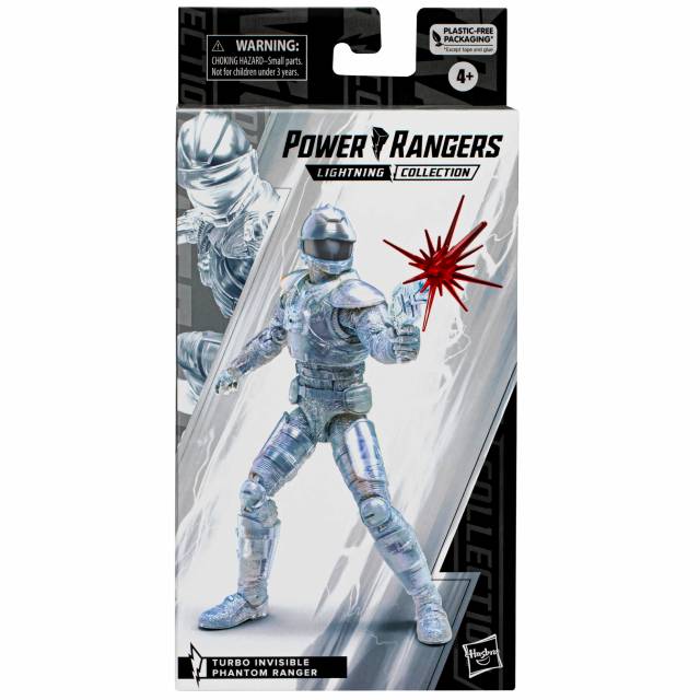 ハズブロ パワーレンジャー ライトニングコレクション 6インチ アクションフィギュア 『ターボ』 インビジブル・ファントムレンジャー HASBRO POWER RANGERS LIGHTNING COLLECTION 6' TURBO INVISIBLE PHANTOM RANGER画像