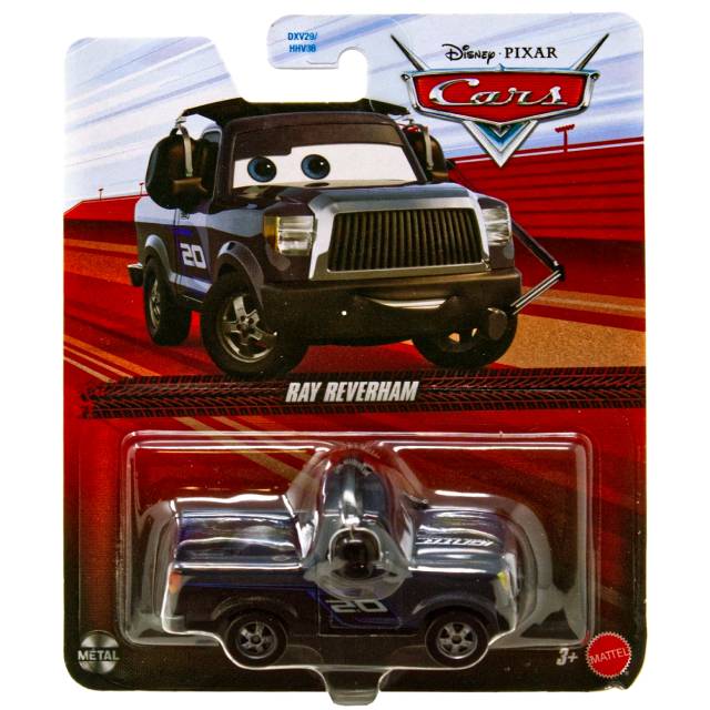 【楽天市場】カーズ マテル 1/55スケール ダイキャスト キャラクターカー シングルパック レイ・リバーハム DISNEY PIXAR ...