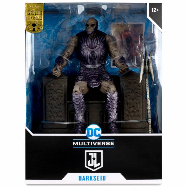 ジャスティス・リーグ：ザック・スナイダー・カット マクファーレントイズ DC マルチバース デラックス アクションフィギュア ダークサイド with スローン ZACK SNYDER'S JUSTICE LEAGUE McFARLANE TOYS DC MULTIVERSE DX MEGAFIG DARKSEID WITH THRONE｜USAトイショップ トイコネクト
