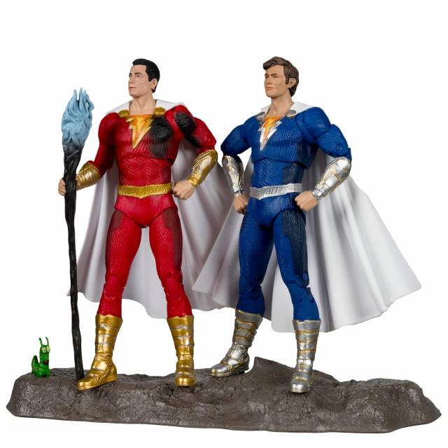 シャザム! ～神々の怒り～ マクファーレントイズ DC マルチバース 7インチ アクションフィギュア 2パック シャザム & フレディ・フリーマン SHAZAM! FURY OF THE GODS McFARLANE TOYS DC MULTIVERSE SHAZAM FREDDY FREEMAN｜USAトイショップ トイコネクト