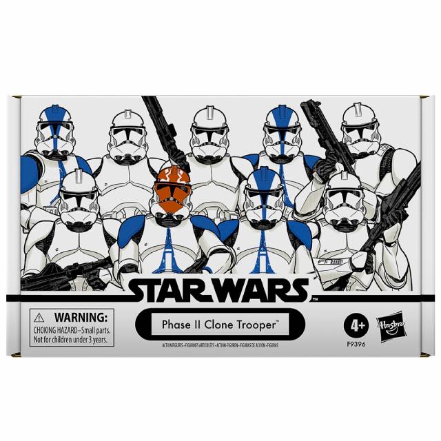 ハズブロ スター・ウォーズ ヴィンテージコレクション 3.75インチ ベーシックフィギュア 4パック フェーズII クローントルーパーズ STAR WARS THE VINTAGE COLLECTION 4PACK PHASE II CLONE TROOPERS クローン 兵士|USAトイショップ トイコネクト