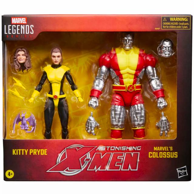 ハズブロ エックスメン マーベルレジェンド 6インチ アクションフィギュア 2パック キティ・プライド & コロッサス MARVEL LEGENDS X-MEN KITTY PRYDE AND COLOSSUS｜USAトイショップ トイコネクト
