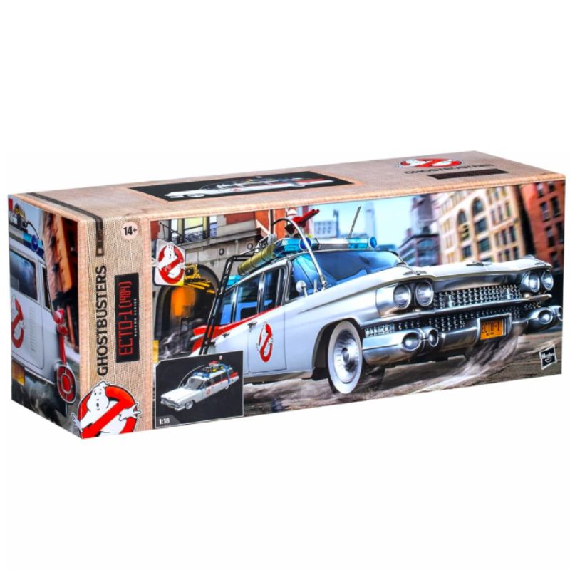 楽天市場】Ghostbusters ECTO-1 With Glowing Slimer Figure ゴースト