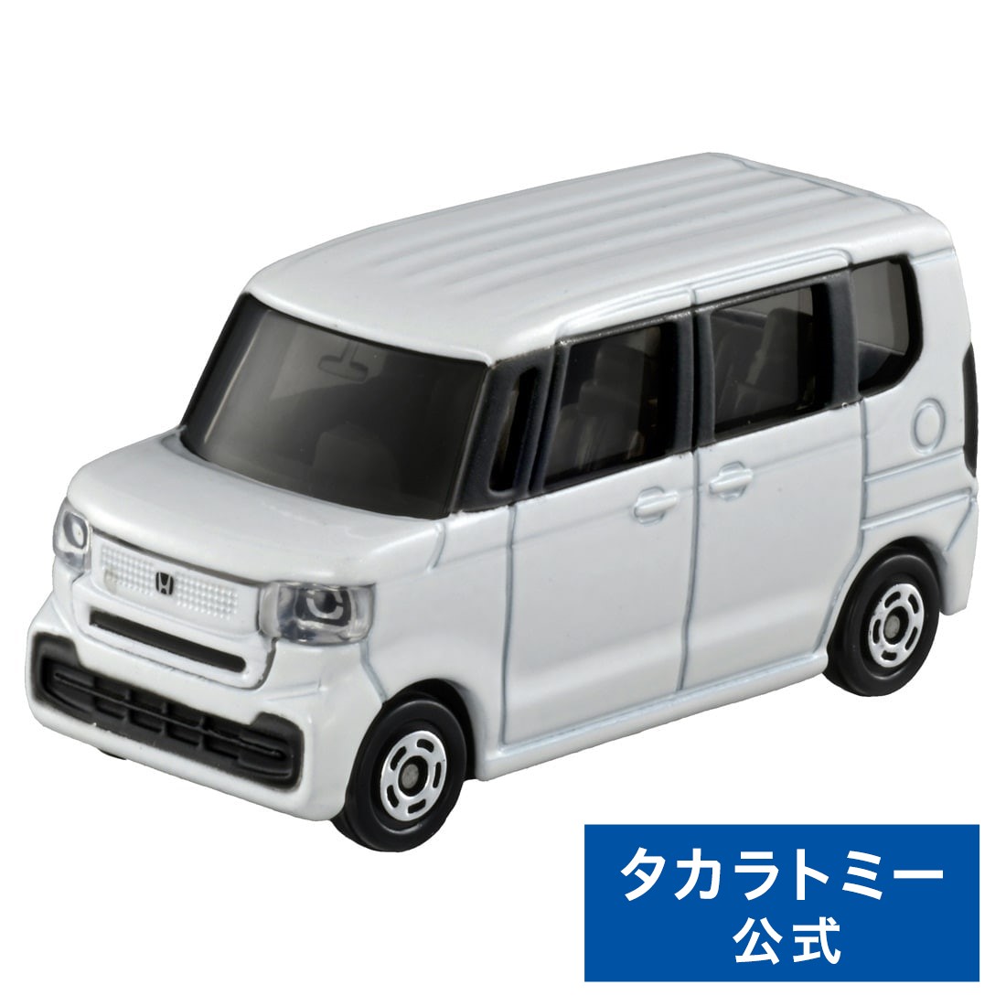 1/43スケールN-BOX ホワイトパール＆ブラック ツートンカラー　ミニカー Amazon | HJ43 1/43 ホンダ N-BOX CUSTOM プラチナホワイト