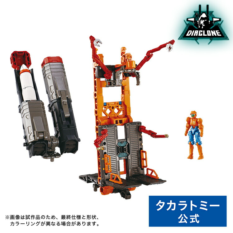 ダイアクロン タクティカルグランダー 増設強化システムユニット | タカラトミー T-SPARK フィギュア ロボット おもちゃ 変形 合体 ギフト
