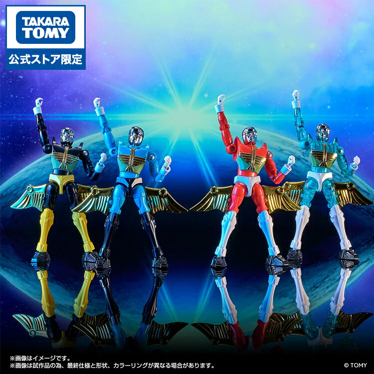 国内:タカラトミーモール限定 LEGACYSOUL ミクロマン コマンド1号4体セット | タカラトミー タカラトミーモールオリジナル タカラトミーモール T-SPARK レガシーソウル コマンド1号 コマンド セット フィギュア ロボット おもちゃ ギフト画像