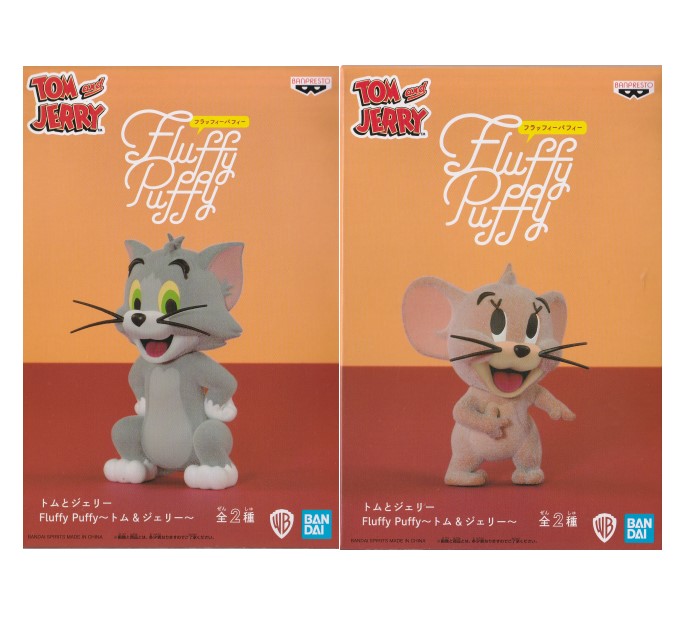 楽天市場 全2種セット ディズニーキャラクターズ Fluffy Puffy フラッフィーパフィー トム ジェリー トイジャック 楽天市場店