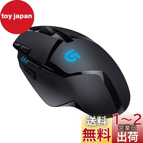Logicool G ゲーミングマウス G402 有線 ゲーミング マウス USB 接続 FPS ゲーム向け 4段階DPI切り替え 8個プログラムボタン ブラック PC windows mac 国内正規品 【 ファイナルファンタジー XIV 推奨モデル 】画像