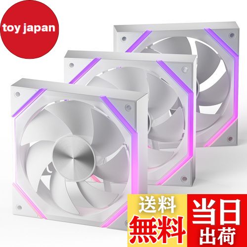 楽天市場】【送料無料】AsiaHorse PCケースファン 120MM 3本 正向(排気