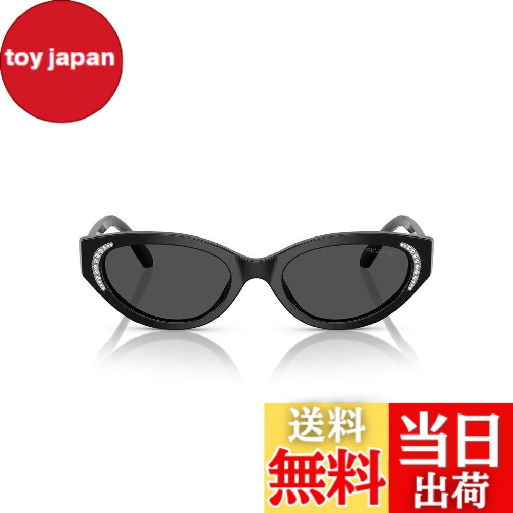 【送料無料】Swarovski サングラス SK6030F 色:ブラック、サイズ:53|toy japan