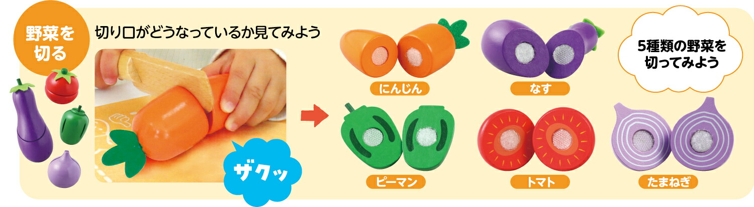 おうち時間おままごとセット やさい 木製玩具 野菜 知育玩具 木 積み木 ごっこ遊び 木のおもちゃ お料理 セット 木のおままごと 木のままごと  出産祝い 面ファスナー ままごとセット キッチン 定番から日本未入荷