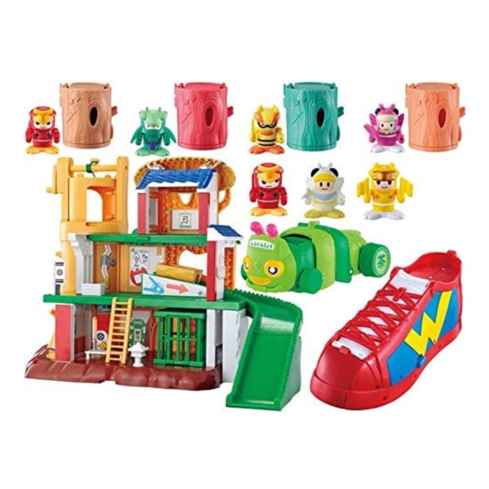 売り切り御免 1セット 代引選択不可 キッズ用おもちゃ 単品販売大きな木のムシ忍城