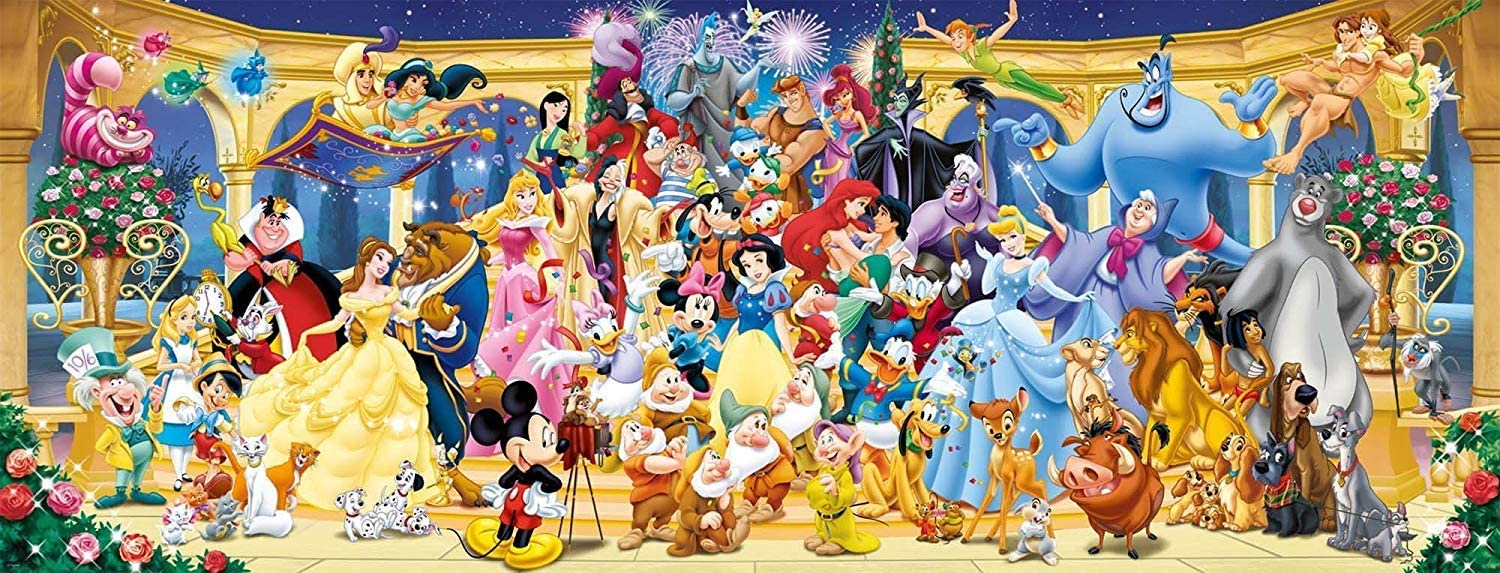 楽天市場 1000ピース ジグソーパズル ディズニーキャラクター大集合 Ravensburger Disney Panoramic 1000 Piece Jigsaw Puzzle 日本未発売 クリスマスプレゼント 誕生日プレゼント ギフト 並行輸入品 Toy Master
