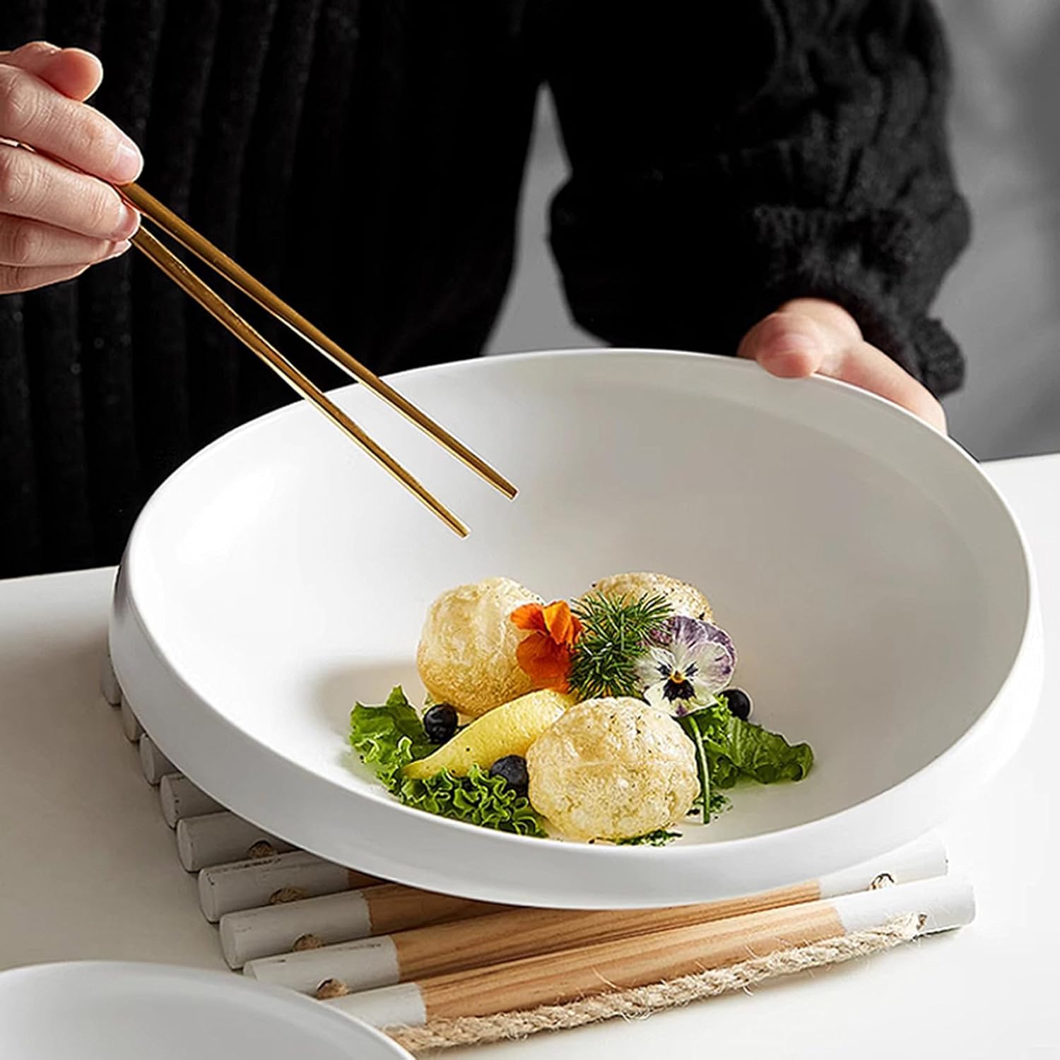 プレート 綺麗 ナチュラル モノトーン パターン 美しい陶磁器 皿 デザイン01 結婚祝い パーティ ラウンド 普段使い 田園風 無地 円形 デザイン フルーツ皿 デザート サラダ C 前菜 パン 深