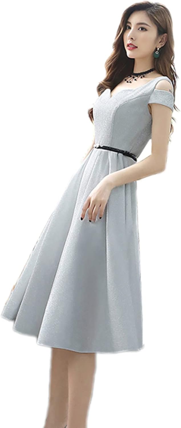 袖あり 可愛い ウェディングドレス 着痩せ ふんわり プリンセス イブニングドレス 花嫁ドレス 結婚式 二次会 パーティー お呼ばれ フォーマルドレス カクテルドレス ゲストドレス シンプル|Funny Life 店