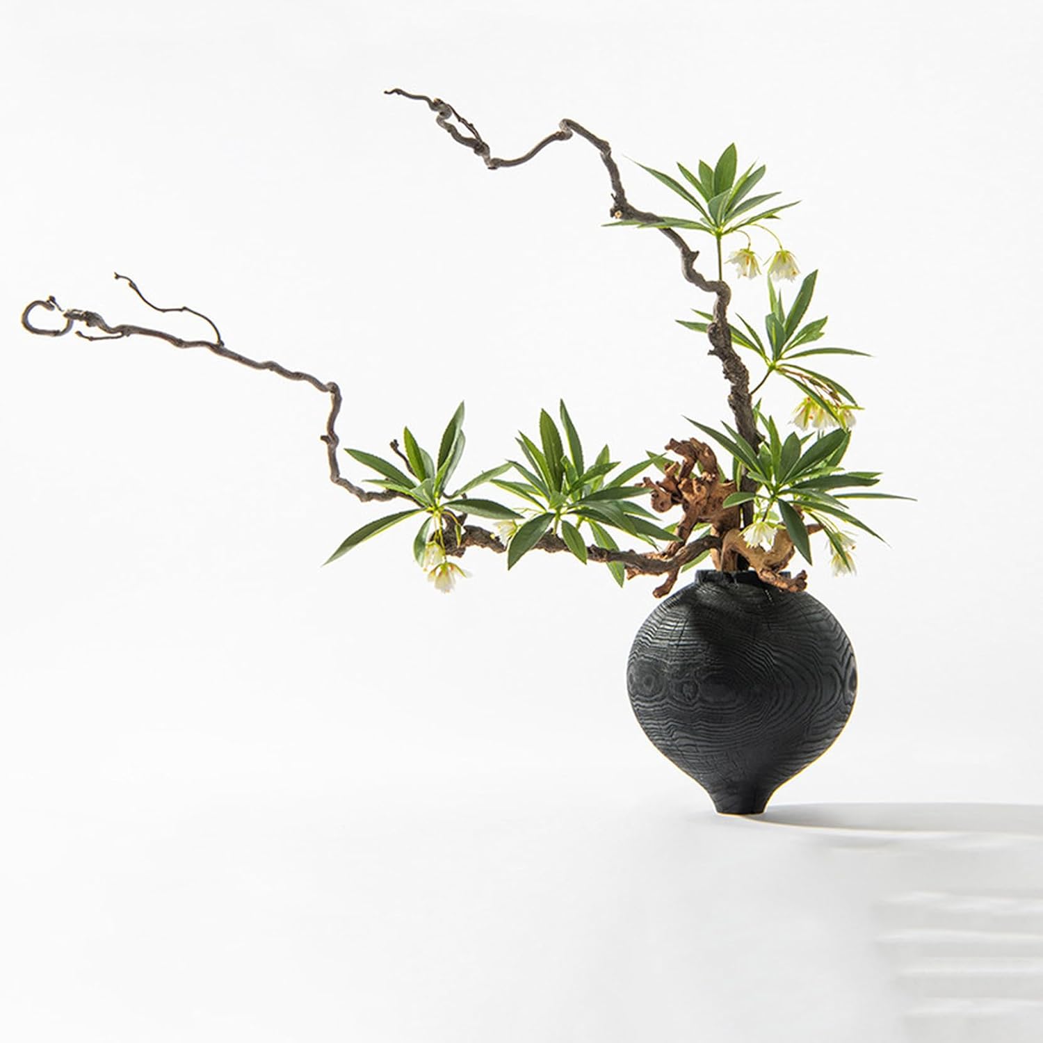 造花 室内装飾 活け花 フェイクグリーン 鉢植え 飾りつけ わび寂び風 本物のように素晴らしい F 御花申し合わせ オブジェ 一覧表かざり付ける 禅の心を感じさせる 人工観葉草木 営造祝賀会 01仕掛ける