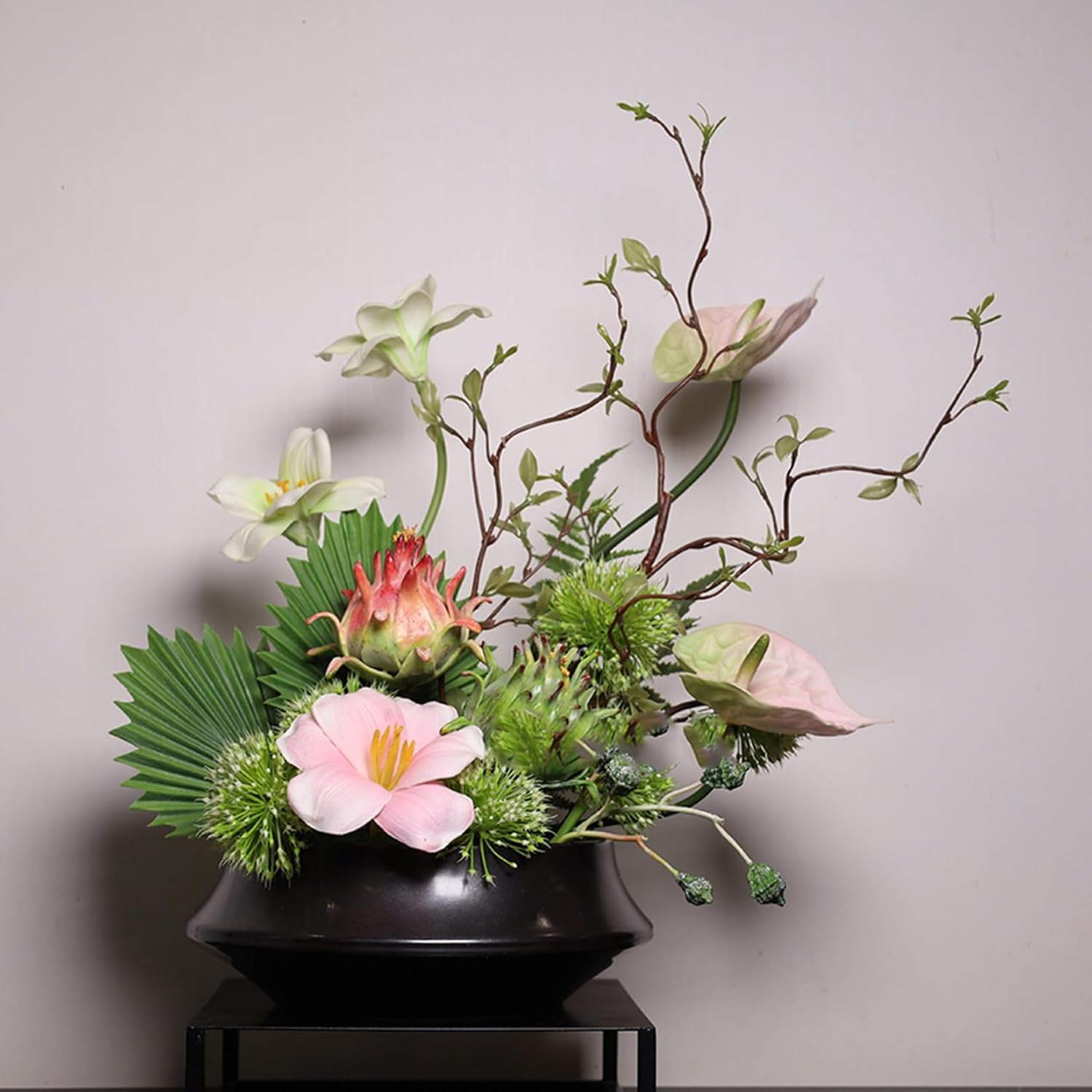 造花 室内装飾 鉢植え 新中式風 人工盆栽 執務室 リビング 03仕掛ける 部屋の入り口 御花ポット 生命力に満ち 気どらずに感あふれる F 気どらずにな姿 耐久 耐退色 本物そっくり 営造祝賀会 フラワーアレンジメン