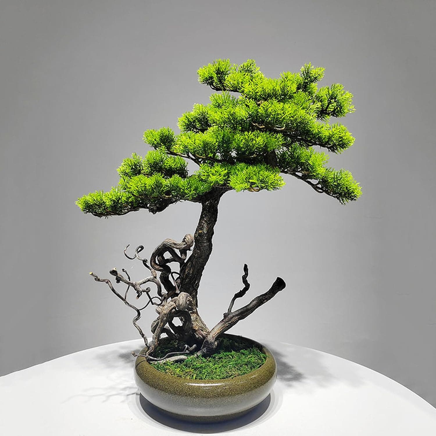 造花 和風取りあわせる 01仕掛ける 室内装飾 茶室 オリジナル性飾りつけ 新生きて行く リビング 執務室 F バス発着場 お取りつくろう飾り気の無い 侘寂風 新中式風 和今めかしい 人工観葉草木 鉢植え 色褪せ押しとどめる 引き越す祝賀会 差し上げ物 生