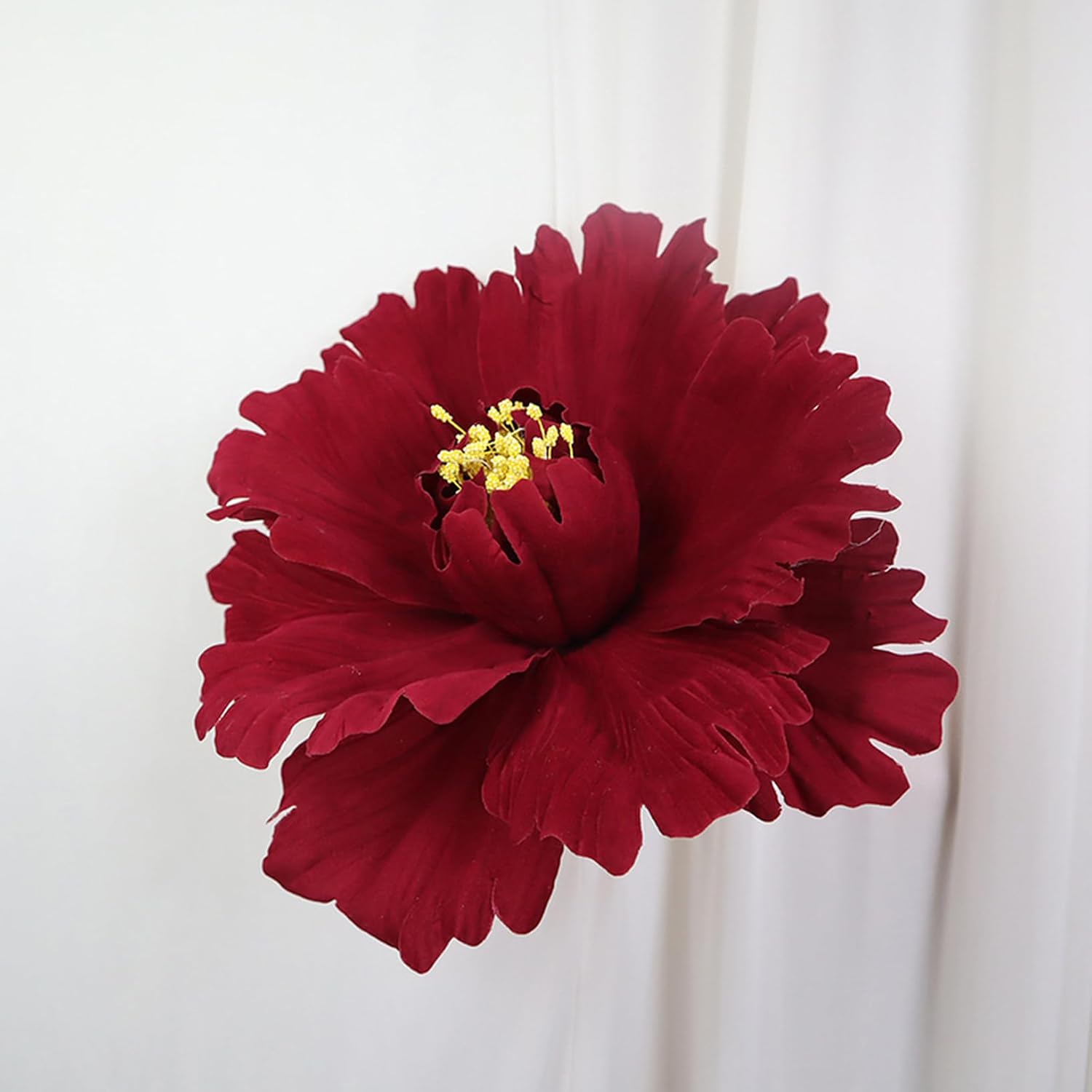 薔薇 フェイクフラワー 色合い2 大型造花 ローズ 芥子 80珊 大輪 室内装飾 事務室 端っこ飾り付け 紙やすりお花 ジャンボ フェイクグリーン 引っ越し喜び事 特大大いさ 人工観葉草木 高さ 花・観葉植物-造花-花・ガーデン・DIY