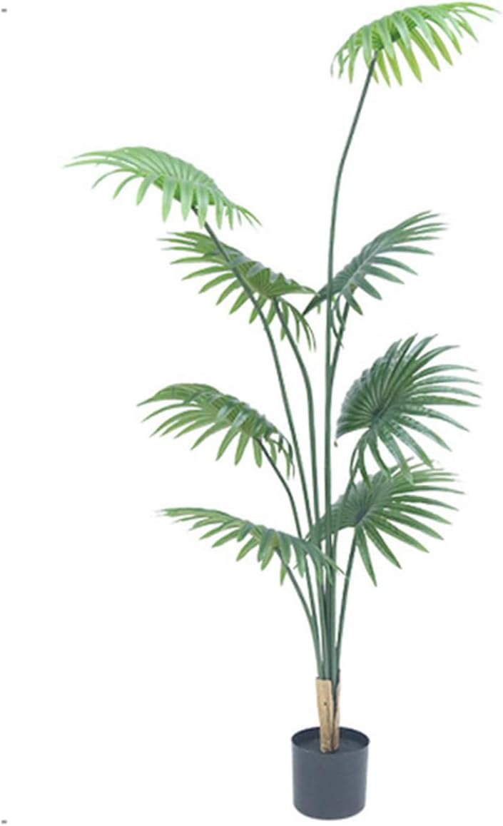 人工熱帯のヤシの木 鉢付き フェイクグリーン 人工植物 人工花の木 インテリアグリーン 装飾用 家 玄関 屋内 屋外用 観葉植物 フェイク 160cm 造花 消臭 抗菌 シンプル おしゃれ 大型 水や|Funny Life 店