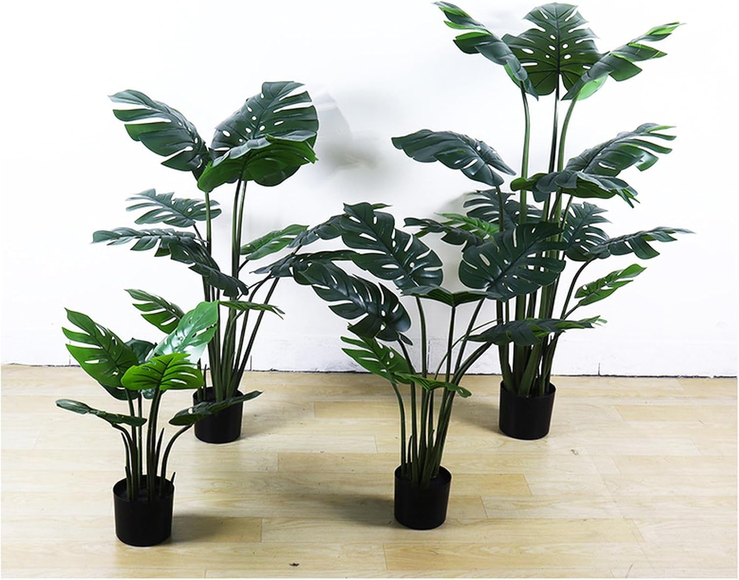 フェイクグリーン モンステラ 常緑樹 観覧植物 人工観葉樹 観葉植物 フェイク 造花 シンプル オフィス 室内 インテリア 大型 鉢付き 60cm おしゃれ 人工植物飾り お祝い 消臭 抗菌 玄関 オ|Funny Life 店