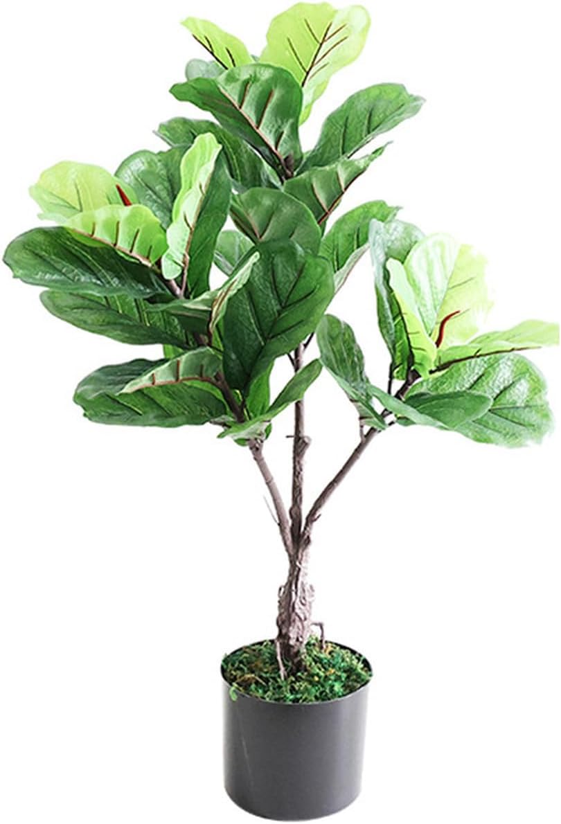 観葉植物 ウンベラータ フェイクグリーン 大型 耐水 インテリア 室内 屋外用 人工観葉植物 おしゃれ 世話がない 水やり不要 家の中に置く ホーム 玄関 キッチン オフィス 常緑樹 軽量 造花 人工|Funny Life 店