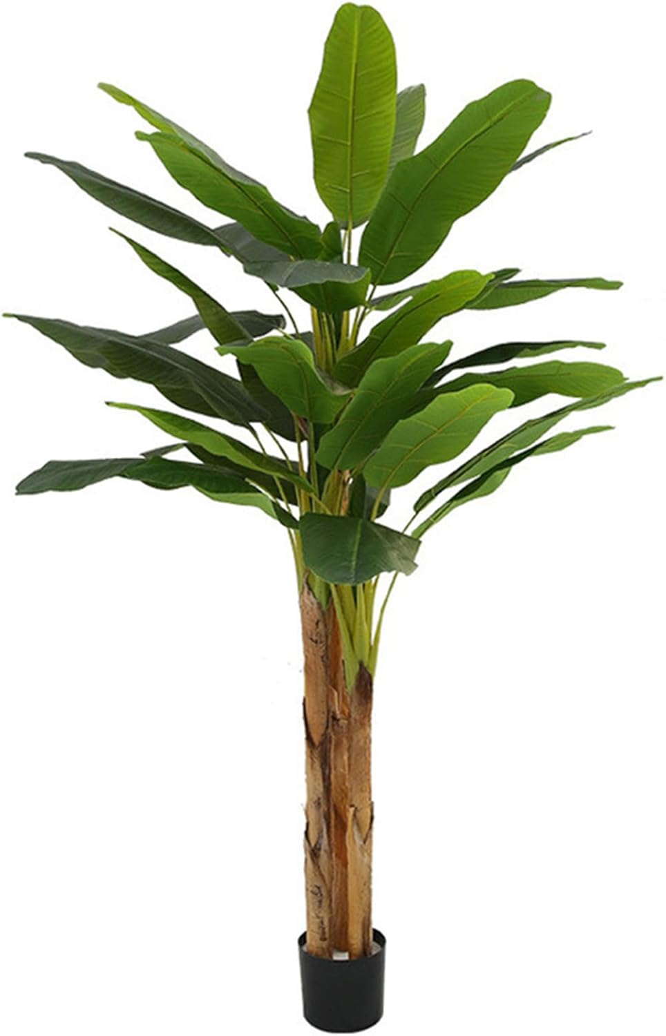ストレリチア・レギネ 鉢植え植物 造花 本物そっくり フェイク植物 人工 グリーン 観葉植物 盆栽 シミュレーションツリー お手入れやすい 120cm 水やり不要 害虫駆除不要 室内 家庭 オフィス|Funny Life 店