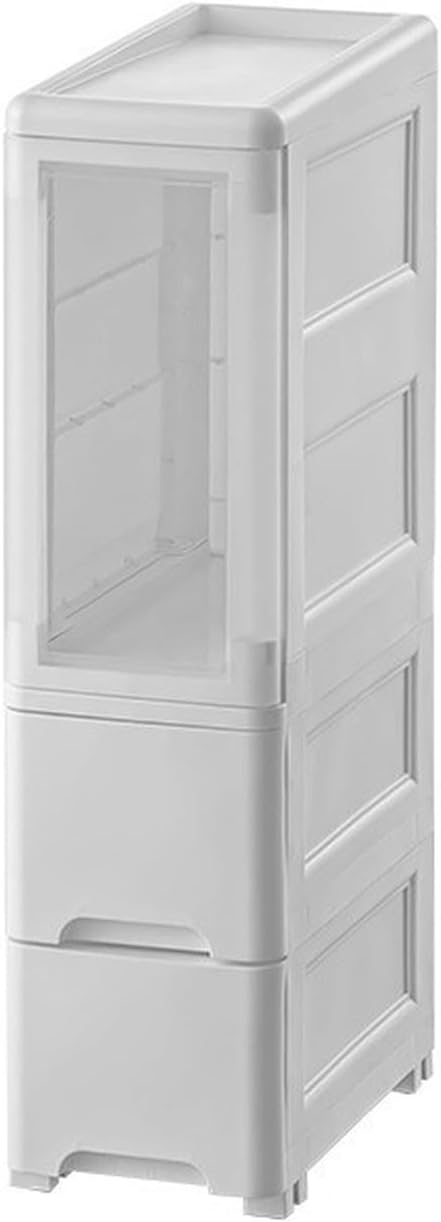 洗濯機横 隙間収納 20*38*76 耐荷重 浅型 隙間収納 引き出し 防塵 防汚 冷蔵庫 隙間収納 防水 ベビー用品 洗濯機横隙間収納 簡単組み立て タイプ1 キャスター付き デッドスペース収納 プ|Funny Life 店